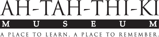 Logo: Ah-Tah-Thi-Ki Museum, A place to learn, a place to remember