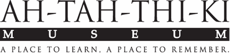 Logo: Ah-Tah-Thi-Ki Museum, A place to learn, a place to remember